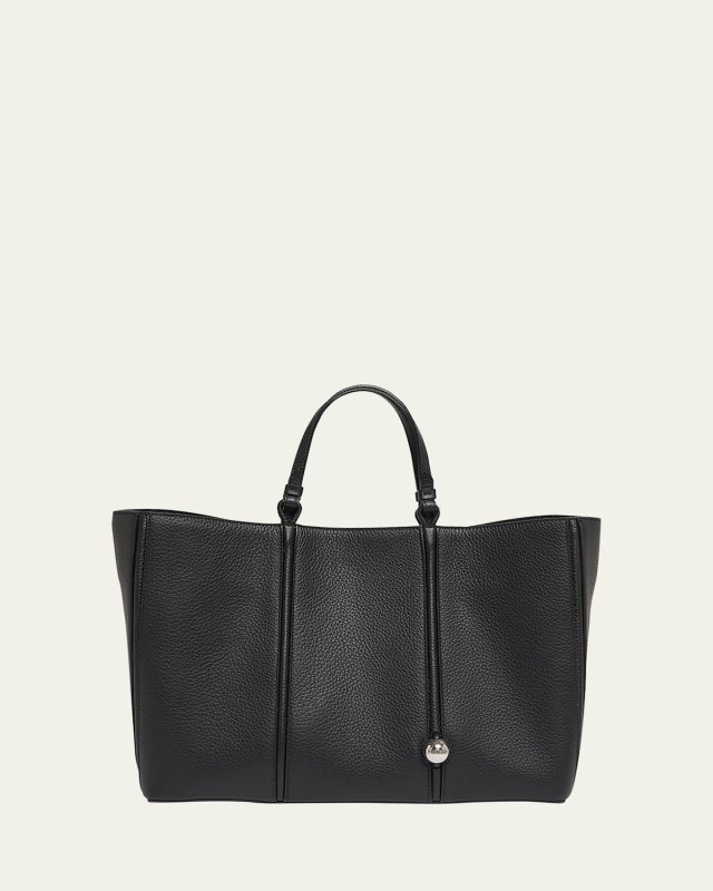 Le Marino Leather Shopper Tote Bag